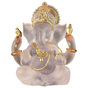 Ganesha figur Indian Fengshui Lord Ganesh Statues Home Ornament Crafts 240409