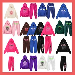 sp5der Young Thug Hoodies 555スパイダーフーディーメン女性フーディーズデザイナー刺繍クモ555スウェットシャツグラフィック555555スウェットシャツプルオーバー