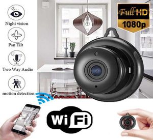 V380 Wi -Fi Small Camcorder Infrared 1080p Mini беспроводная IP скрытые камеры Эксклюзивное плановое плановое зрение P2P CCTV Камера Движение Detect1651670