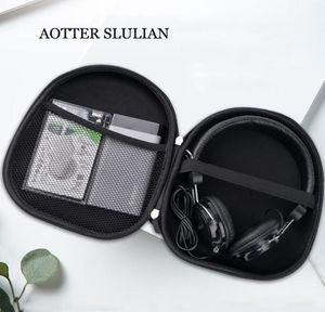 Luxury Portable Bag Carrying Cover Case For Headphones Memory Cards USB Cable Mice Mouse Carry Extern Hard EVA Organizer Cosmeti4644531