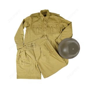 Hose WW2 Chinesische Expeditionskraft Uniform UK P37 Uniformes Sommermantel und Hosen Set