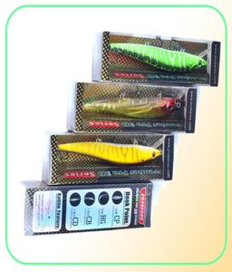 En kaliteli 24pcsset karışımı stilleri 4 6 kanca minnow balıkçılık cazibesi plastik bassbait kancalar yapay bas krankbait mücadele7398363