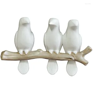 Decorative Figurines The Nordic Rural Resinous Birds Interior Decoration Wall On Of Animals Hang