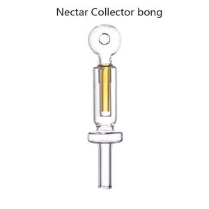 New Design Hookahs Glass Pipes Oil Burner Bong Dab Straw Oil Rigs Micro NC Set Smoking Water Pipe with OD 30mm Ball