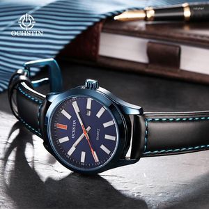 Armbandsur Ochstin Model 2024 Fashion Gorgeous Wind Legend Series Multifunktion Quartz Movement Waterproof Watch Men's