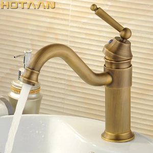 Bathroom Sink Faucets Selling Antique Brass Basin Faucet Mixer Tap Torneira YT-5046