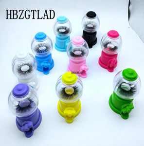 20pcs cała cukierka pudełko pudełko rzęs pudełka rzęs pudełka rzęsowe opakowanie faux norek rzęs paski puste obudowa Bulk5662142