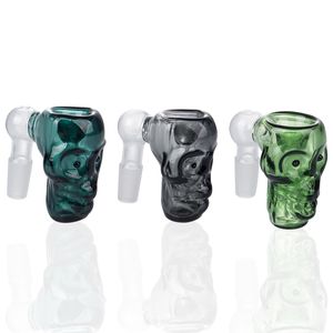 Paladin886 g146 ciotole di bong di vetro caveohs super dimensione ciotola cranio colorato 14 mm 19 mm tampone maschio tubi fumatori tubi catcher water gorgogliatore accessorio