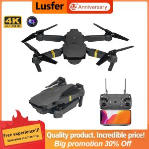 Drones 4K Toy E58 Drone Wi -Fi FPV с широкоугольным режимом камеры