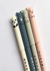 Karikatür Hayvanlar Silinebilir Kalem 035mm Sevimli Panda Cat Sihirli Penler Kawaii Jel Pens Okul Yazma Yenilik Kırtasiye Kızları Hediyeler4218681