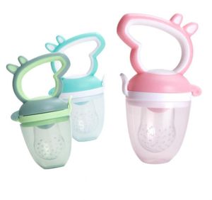 シリコンテザーベビーファシフィエ乳児乳首SOOTHER TODDLER KIDS Pacifier Feeder for Fruits Food Nibler Dummy Baby Peacifi5457125