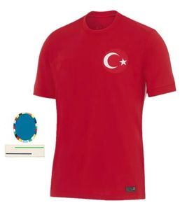 2024 Jerseys de futebol Turkiye Copa da Copa da Euro Camisetas de futebol de casa Demiral Kokcu Yildiz Enes Calhanoglu Jersey