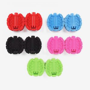 1 Pair Kids Bicycle Replacement Pedal Child Tricycle Non-slip Pedal Baby Stroller Colorful Plastic Pedal Bike Accessories