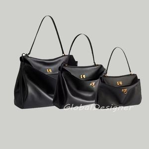 large soft rodeo drive bag handbag shoulder bag maxi bag calfskin leather women men bag briefcase designer tote bag inside lambskin commuter bags mirror quality