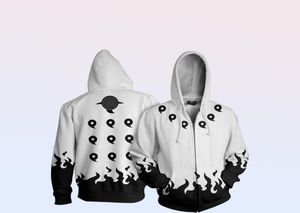 CloudStyle 3D Zip Up Hoodie Men Anime Print 3D Cosplay Speplay Felpa con cappuccio a maniche lunghe con cappuccio con cerniera hipster 5xl y22961545