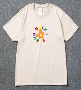 Le Fleur Flower Tee Vote Igor Tyler The Creator Skate T-shirt Cotton Men Casual Swag Womens Hip Hop3260700