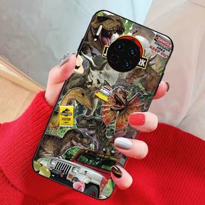 J-Jurassic P-Park D-Dinosaur W-World Phone Case For Huawei Mate 10 20 30 40 50 lite pro Nova 3 3i 5 6 SE 7 pro 7SE