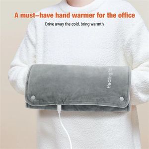 Carpets USB Electric Heating Pad With Temperature Sensor Large Area Waterproof Super Soft Thermal Blanket Hand Warmer