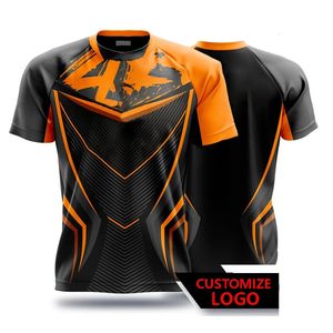 Mens T-shirt Snabbtorkning Mens Game Clothing Fitness Badminton Shirt Plus Size Boys Breattable Sportswear Training Kort ärm 240403