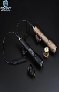 Airsoft Surefir M600 M600C Light Outdoor Hunting Tactical Rifle Scout 340Lumens Fairlight Fit 20 mm Picatinny Rail 210322234130607