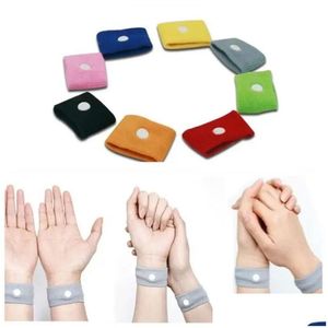 Articoli di novità 1500pcs /Lot anti -nausea Supporto polsini sportivi di sicurezza braccialetti di sicurezza per autoassistenza marina marina motion ficces gocce malato Deli dhmdl