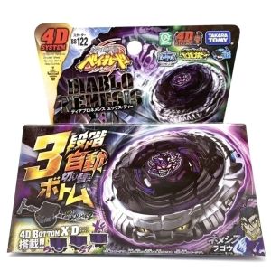 Top Spinning Top TOMY BEYBLADE METAL FUSION BB122 4D NEMESIS X DLauncher 220830