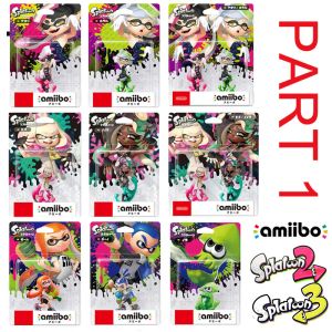 Accessories Nintendo Switch Amiibo Splatoon 2 Figure NFC Inkling Boy Girl Squid Calie Marie Pearl Marina Part 1