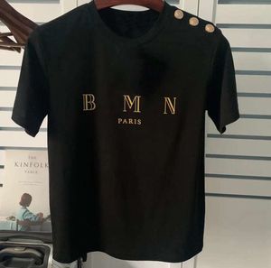 Męskie projektant T Shirt Women Letter Drukowane krótkie rękawa okrągła szyja Bawełniane koszulki