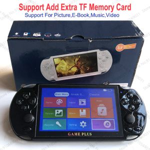 プレーヤー5.1インチ8GB X9ハンドヘルドゲームプレーヤービデオゲームコンソールPSPのプレイヤー