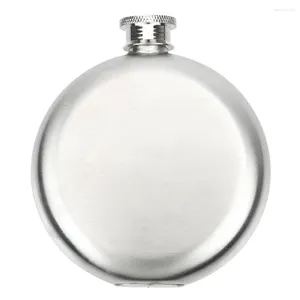 قوارير الورك Hilife Russian But Pot Drinkware Associory Stainless Steel Round Round Round Flask Flask Colect 5 Oz Bottle