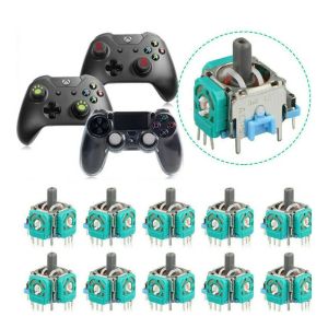 Joysticks 10pcs kontroler zastępczy analogowy strój joystick części do PS4 Xbox One joysticks Axis Analog Moduł czujnika Nowy