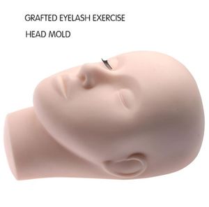 Soft PVC Training Mannequin Head Practice Make Up Lashes Eyelash Extensions4360988