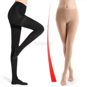 Strumpor 3446mmHg Medical Compression Panty Slang Compression Stockings Varicose Venes Elastic Nursing Socks Compression Socks