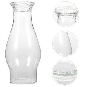 Ljushållare lampa täcker campingtillbehör Olje lampskärm Globe Glass Light Shades Tabell Kerogen täcker retro