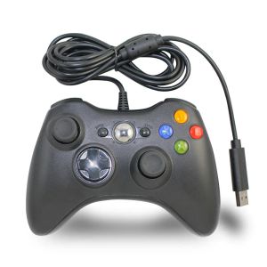 GamePads Gamepad для контроллера Xbox 360 Проводной игры Gamepad Gamepad с дуобной вибрацией для Xbox 360 Gamers Joypad