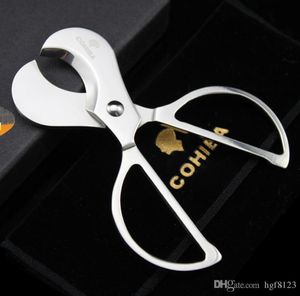 Nuovi accessori per fumatori di arrivo 304 Sigari in acciaio inossidabile coltello da taglio con accessori per scatole regalo Fumo Knife5018824