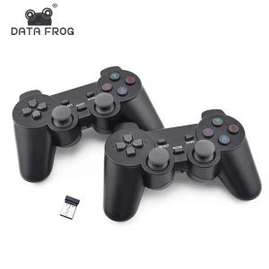 Console Data Frog Y3 Lite Y5 Lite 2.4G Wymień naprawę GamePad podwójny sterownik bezprzewodowy za pomocą odbiornika