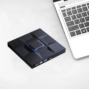 2024 Внешний горелка Blu-ray Drive USB3.0 DVD-плееры 3D Slim Optical Drive Blu-ray Reader Reader CD/DVD-горелка для Windows/iOS для Blu-ray