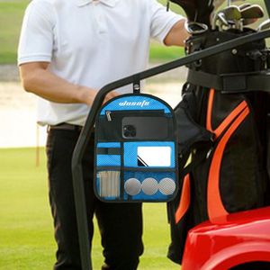 1pc Golf Cart Bag portátil Organizador de golfe à prova d'água portátil Bolsa de golfe durável para entusiastas de golfe Amigos da família