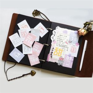 DIY Albüm Fotoğraf Scrapbook Albüm Retro Fotoğraf Albümü Kendinden Yapışkan El Yapımı Kitap Topla Kitap Pu Kapak Gevşek yaprak bağlayıcı Fotocards