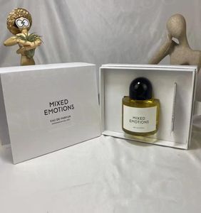 Nyaste ankomst parfym blandade känslor parfum klassisk doft spray 100 ml för kvinnor män långvarig tid gratis snabb leverans3658908