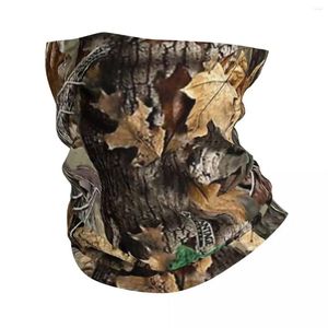 Berets Real Tree Camouflage Bandana Halsabdeckung gedruckter Gesichtsschal Mehrzwecke Balaclava Radsport Unisex Erwachsener atmungsaktiv