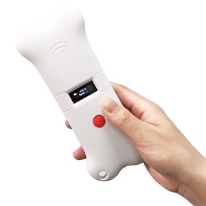 RFID -Microchip -Scanner 134.2kHz, tragbarer Handheld -Scanner mit LED -Display für Hundekatze -Pet -Tracking und -management