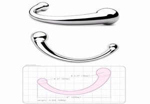 Stainless Steel Prostate Massager Anal Dildo Butt Plug Gspot Stimulator Adult Sex Toys For Men Woman Gay SH1907265399986