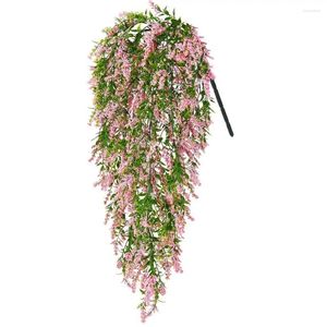 Decorative Flowers Wedding Artificial Hanging Plants Vine Plant Indoor Outdoor Decor Aesthetic Vines For Home