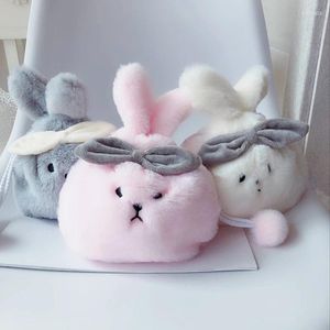 Gift Wrap Soft Plush Easter Bags Kawaii Accessories Cute Chocolate Candy Packing Drawstring Storage Bag