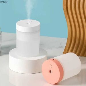 Humidifiers Air Humidifier Mini Portable Sprayer USB Colorful Atmosphere Light Mute Large Spray Aromatherapy Machine Car Office Air Cleaner