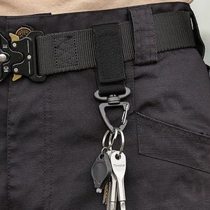 D Ring Carabiners Clip D-formad fästelement Hook Carabiner Utility Hook Keychain Buckles Clip Lightweight For Resing Camping