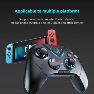 Gamepads professionell buletooth trådlös trådbunden vibration bästa gamepad joystick controller för switch windows pcps3 ång -tv -spel G70