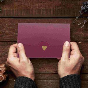 Подарочная упаковка 20 PCS Envelope Compact Card конверты нежны свадебные карты Жемчужные бумаги для приглашений портативные